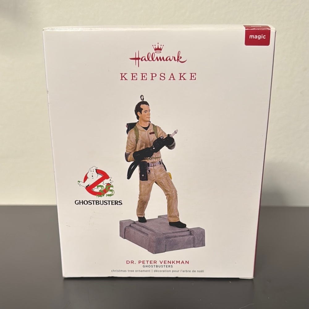 Hallmark Keepsake Ghostbusters Dr. Venkman Ornament